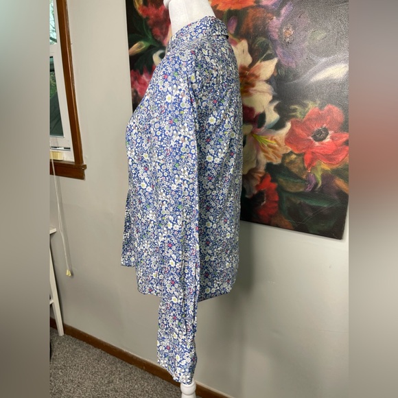 J.Crew x Liberty London Floral Shirt June's Meadow Print Button Down Shirt 8 - Picture 4 of 9